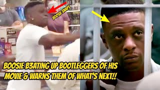 Boosie B3ATING UP B00TLEGGERS of HIS M0VIE & W@RNS THEM OF WHAT'S NEXT IF THEY DON'T ST0P!!
