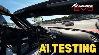 ASSETTO CORSA EVO - THE AI COULD USE SOME WORK - TEST RACE
