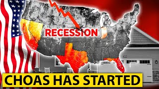 15 US States on the Brink of Collapse as  USA Enters Recession