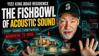 Was 1122 King Road residence essentially an acoustic fishbowl? Problems isolating sounds
