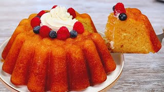 NAPLES RUM BABA Homemade as in a Pastry Shop