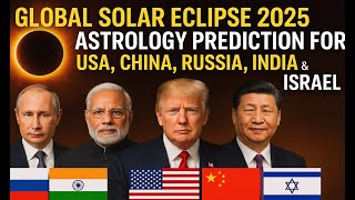 Global Solar Eclipse 2025 Astrology Prediction for USA, China, Russia, India & Israel