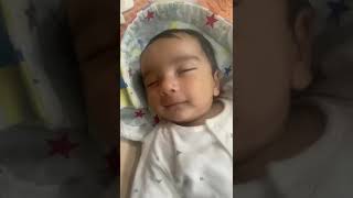 Sahir ali so reha but hass vi reha .. cute lg reha ..