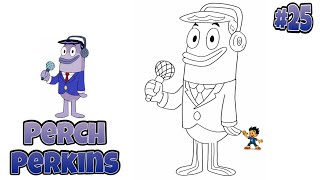 How To Draw Perch Perkins from SpongeBob