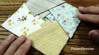 💎Warm Creations from Fabric Scraps – A Heartfelt Handmade Sharing