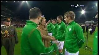 Republic of Ireland v Italy - World Cup 2010 Qualifier - National Anthems (10/10/09)