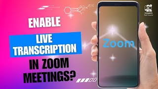 How To Enable Live Transcription In Zoom Meetings?