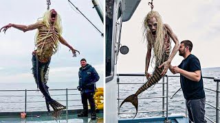NO ONE BELIEVED Until They Filmed It! Fisherman Catches Strange Creature Shocked World! Documentary