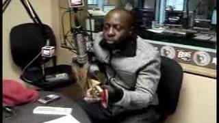 Wyclef Jean freestyles LIVE on B96 (Chicago)