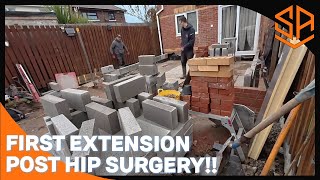 NEW EXTENSION CONSTRUCTION DAY 1..HOW DID IT GO ??