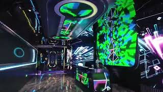 Futuristic nightclub design customized creative LED display solution