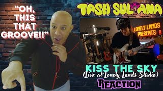 Tash Sultana -  Kiss the Sky Live at Lonely Lands Studio MUSIC REACTION