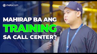 Mahirap ba ang Training sa Call Center? | BGC Ambush Interview | BPO Vlog Part 12 | Metacom Careers