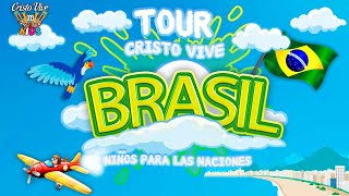 🎈210323 | Tour Cristo Vive Brasil 😁✈️🌍🟩🟦