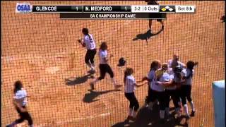 Grace Jovanovic of North Medford gw hit for OSAA 6A Softball Championship