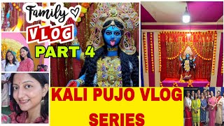 Mini Vlog- KALI PUJO 2024 Mini Vlog Series 💖 PART-4 😃 Daily vlog #shorts #minivlog #dailyvlog #viral
