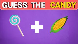 Guess the Candy by Emojis! 🍬🤔 Can You Name Them All?