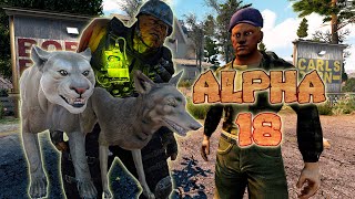 TERRAIN MODELLING! | Alpha 18 Showcase | Testing weapons, new zombie Demolisher, animals, and other