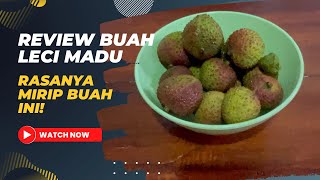 REVIEW JUJUR BUAH LECI MADU SEHARGA 60 RIBU RUPIAH PER KG