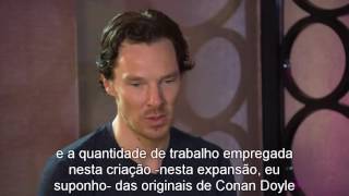 Benedict fala sobre Sherlock para a BBC