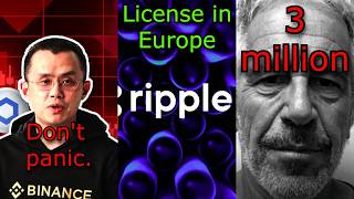 CRYPTONEWS:Binance breaks withdrawals, Ripple payments in Europe, Epstein invests in Coinbase