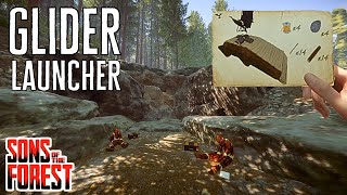 New Hang Glider Launcher Blueprint Location Sons of the Forest