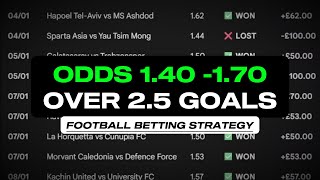 The BEST Odds Range for Football Betting (Over 2.5 Goals Strategy)
