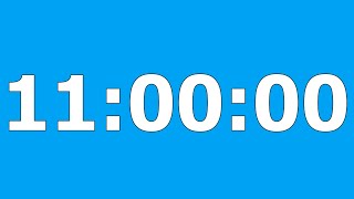 11 hour blue timer