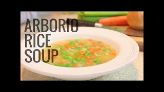 Arborio Rice and Vegetable Soup