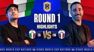 Italy VS France | Highlights | Round 01 - Matchday 01