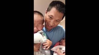 Mercy's day 38-39: Daddy does the bottle