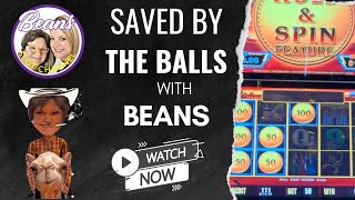Saved By The Balls! High Limit Sahara Gold Slot Machine! #casino #casinogames #win
