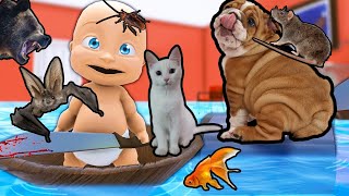 KARIN ha ADOTTATO tutti gli ANIMALI di WHO's your Daddy in CASA SUA