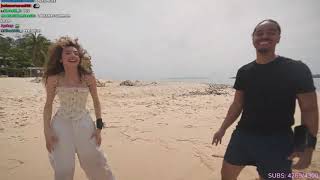Arky and Bonnie Started Their Stream on a Private Island