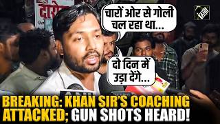 Breaking: Khan sir’s coaching attacked in Patna; Gun shots heard, one injured, police at spot