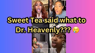 @Dr_Heavenly VS Sweet Tea WHO WON??? #bravo #drheavenly #sweettea #marriedtomedicine