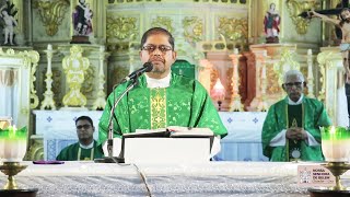 01/08/2021 CHANDOR CHURCH / KONKANI MASS / Celebrated by Fr. Simao Rodrigues
