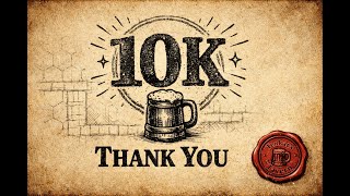 10,000 Subscribers… Thank You (For Real)