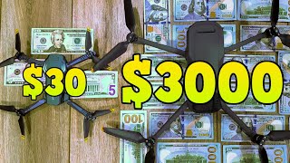 $30 drone VS $3000 drone | Sirius S90 & DJI Mavic 3