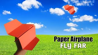How to fold airplane to fly forever and not fall all day, origami airplane #diy #origami