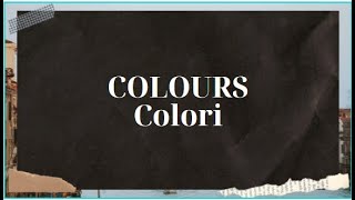 Learn Italian with AleItalian - COLOURS AND ANIMALS