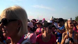 Week-end Pharmaprix pour vaincre les cancers féminins- Depart de la marche.MP4