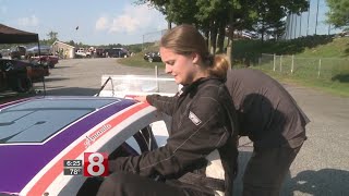 18-year-old Amanda West making her name at Stafford Motor Speedway