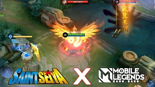 VALIR Saint Seiya Skin," LEO IKKI" #mlbb #mlbbupcomingskin #saintseiya