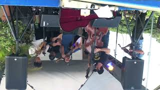 Geoff and the Juicers. AND FRIENDS!! Live at Waialua Farmer’s Market ￼