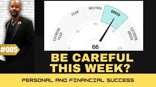 Fear And Greed Index Says? Market This Week?