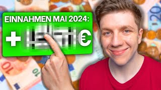 Wie viel GELD hab ich im MAI als SELBSTSTÄNDIGER verdient?? 💸 | #LevelUp #6 🎮