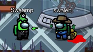 Why are you standing on the body?