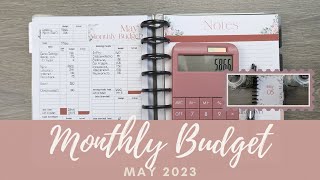 Budget with Me| May 2023-Monthly Zero-Based Budget| Debt: $0