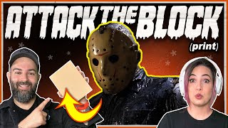 CARVING JASON! - Attack the Block Print LIVE!